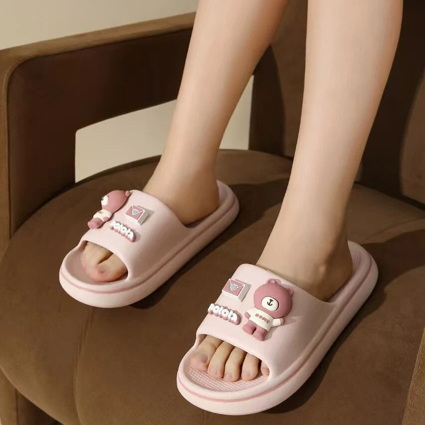 2W-ZYMJ Women's Cute Summer Slides